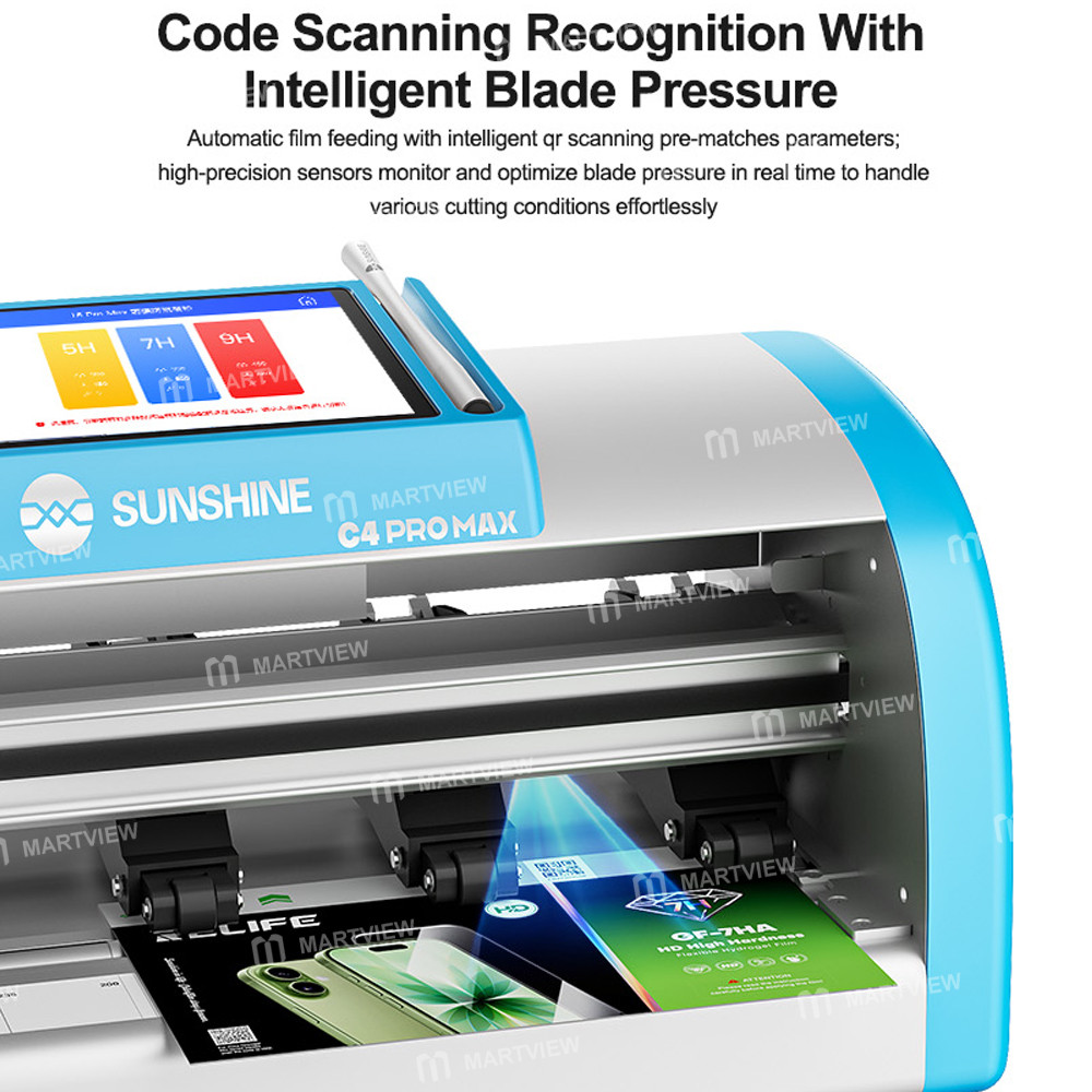 sunshine c4-pro-max-16-inch-intelligent-high-hardness-film-cutting-machine-for-7h-9h-ultra-hard-film