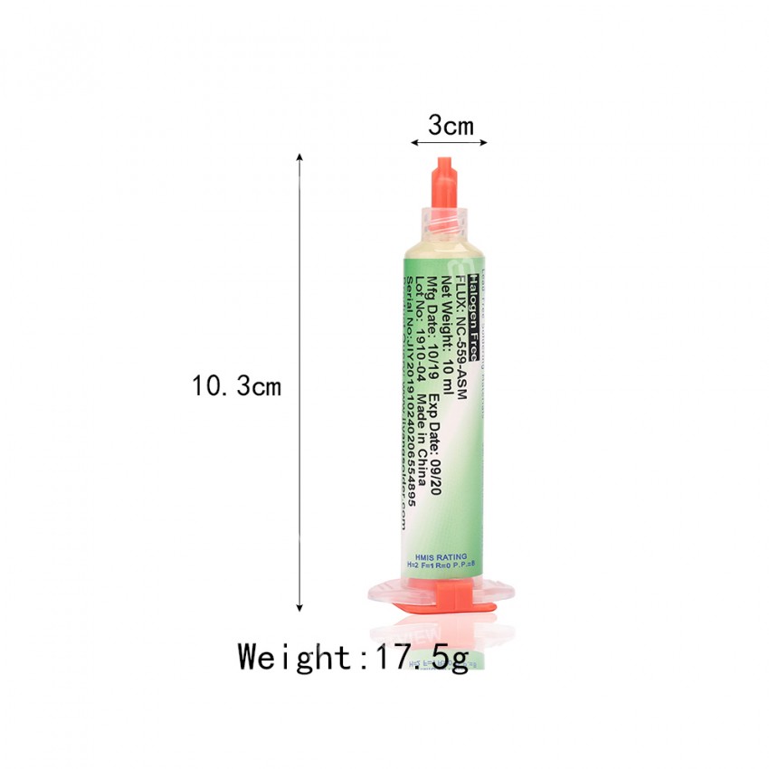 AMTECH NC-559-ASM 10cc No-Clean Solder Paste Welding Advanced Oil Flux