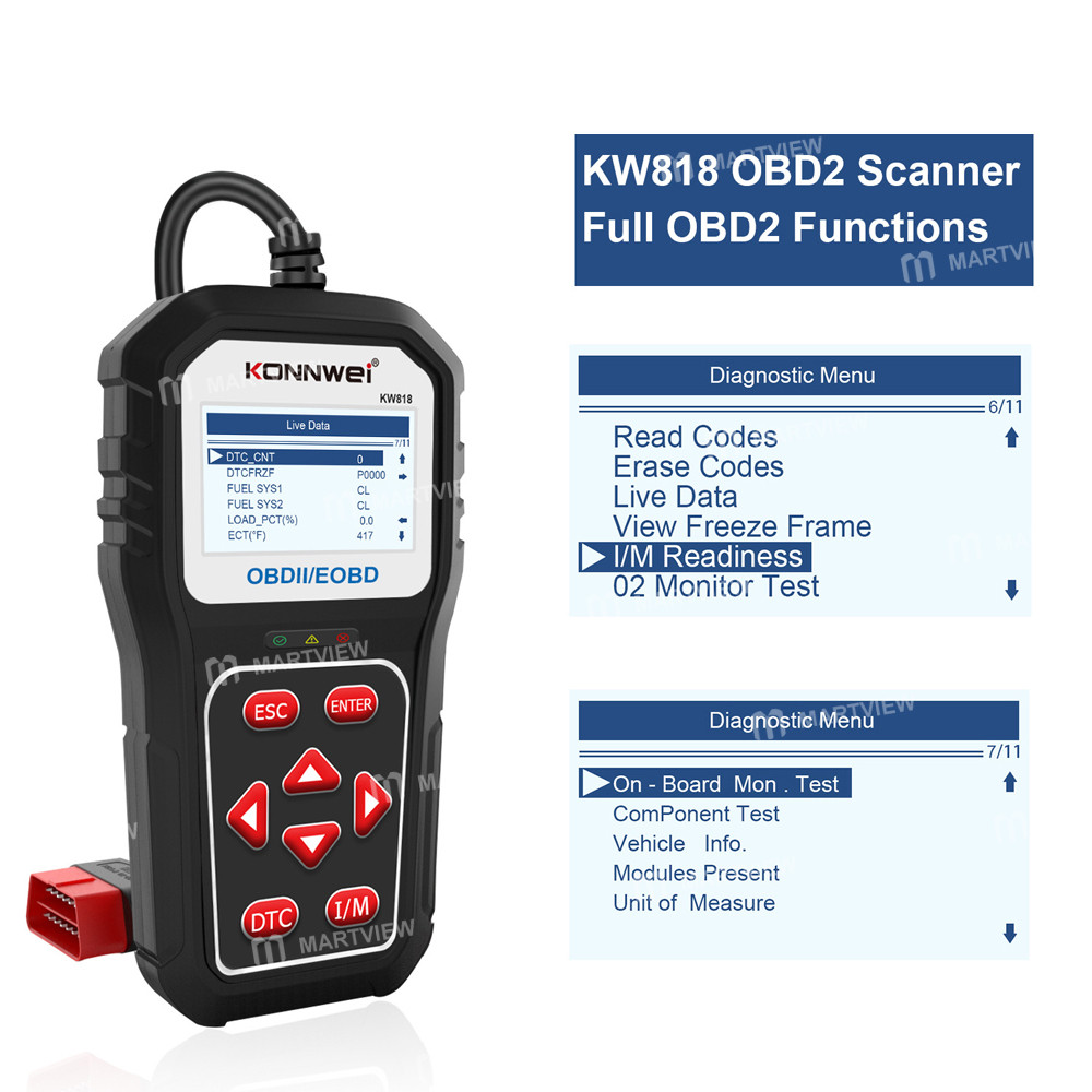 konnwei kw818-universal-automotive-engine-fault-scanner-supports-obd2-eobd-standards-of-12v-12