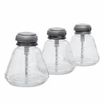 Kaisi DKT-18A 180mL Press-type Anti-corrosion Anti-static Copper Core Glass Alcohol Bottle