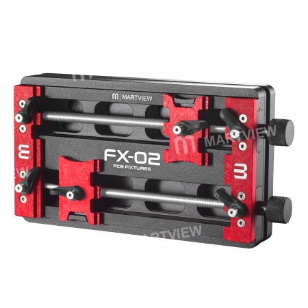 Martview FX-02 Full 360° Rotation Multifunctional Dual Bearing Universal PCB Fixture with Press Buckle - Indonesia