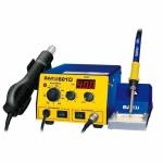 Baku 601D 500W 110V 220V LED Digital Display 2 in 1 Hot Air SMD Rework Station Soldering Iron Heat G