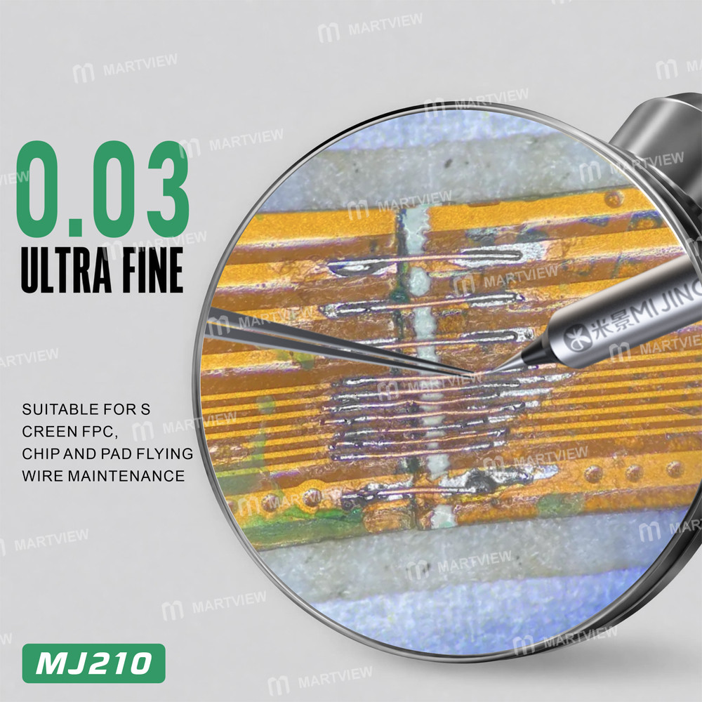 mijing mj210-9-in-1-soldering-heating-core-with-replacement-head-for-screen-motherboard-flying-wire-