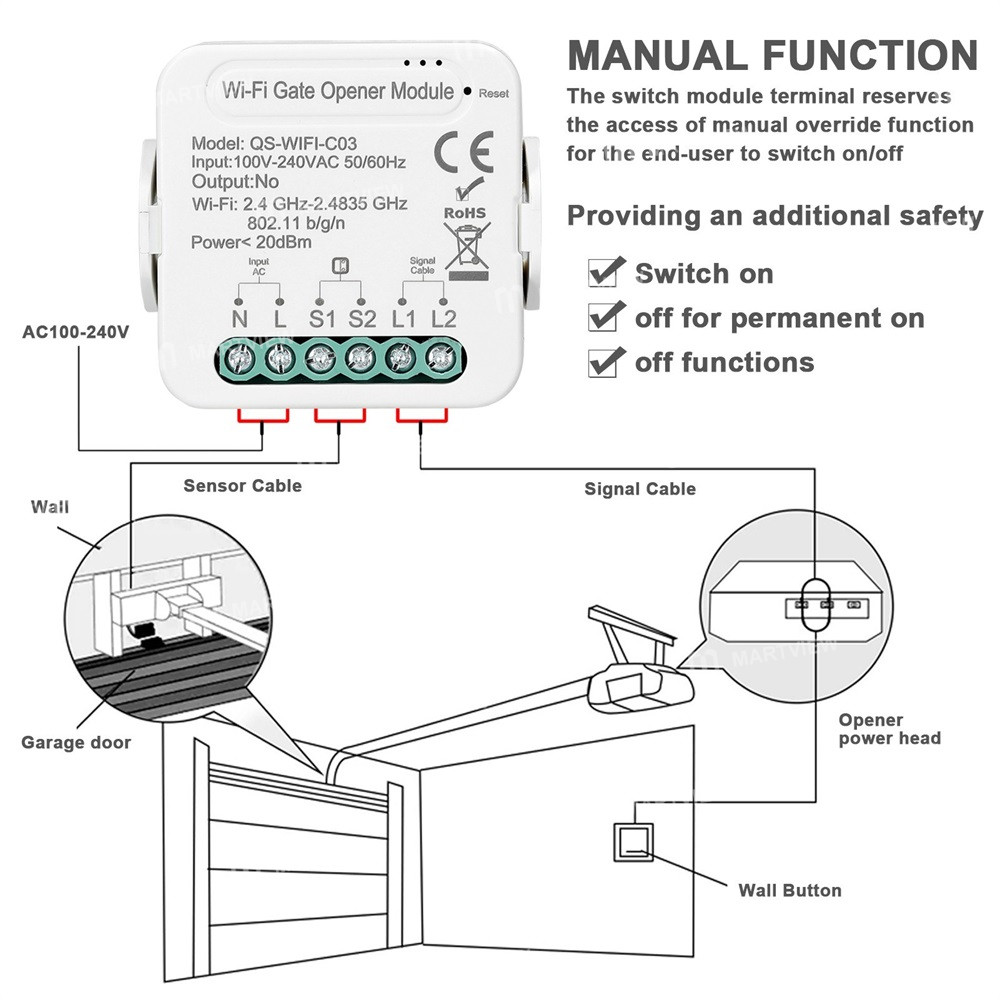 tuya wifi-gate-opener-intelligent-garage-door-7