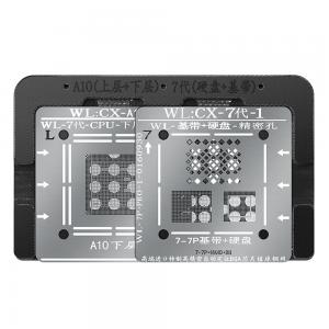 A10 CPU NAND Baseband Stencil + Positioning Plate