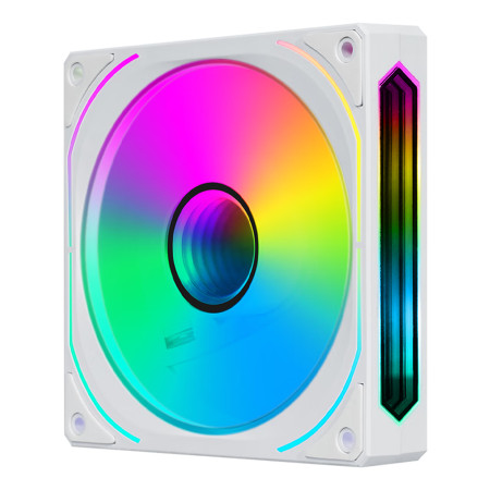 SAMA Phantom 2nd Gen KT122 ARGB Synchronized Lighting 12cm Case PWM Fan - White