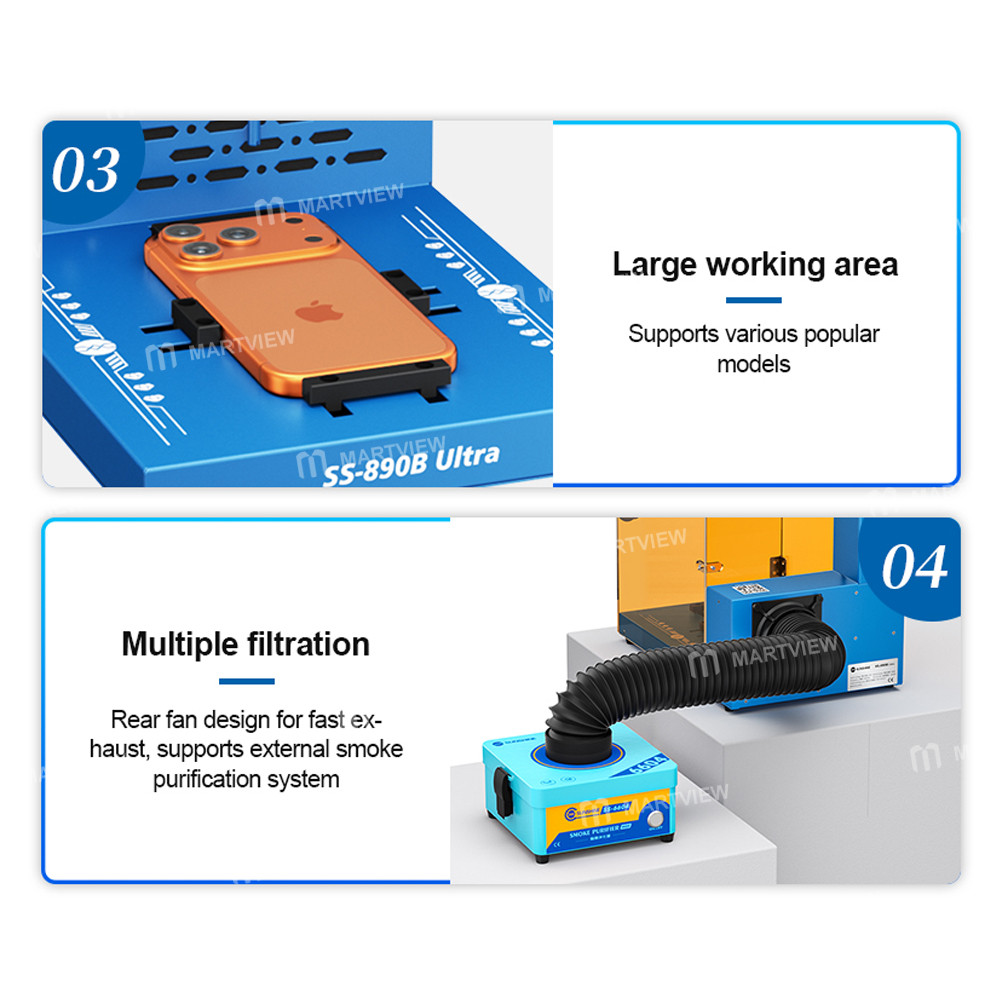 sunshine ss-890b-uitra-professional-foldable-smart-laser-compatible-with-iphone-x-17-full-series-bac