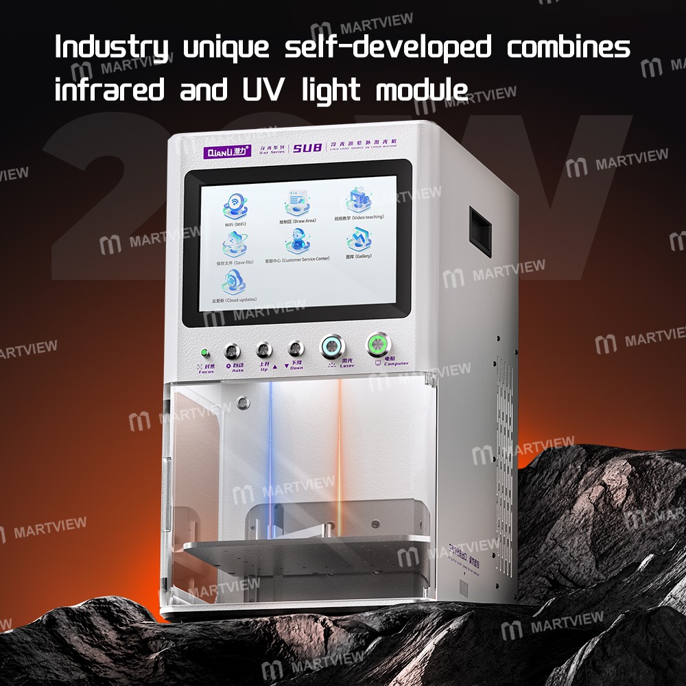 qianli iluz-series-su8-dual-optical-module-cold-light-source-uv-laser-machine-3