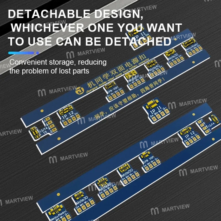 jtx double-sided-battery-buckle-for-iphone-8-15pm-huawei-mate-30-40-50-series--meizu-4