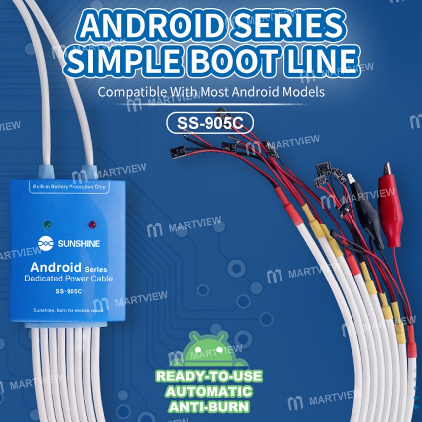 Sunshine SS-905C One Button Boot Control Android Series Dedicated Power Cable
