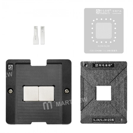 Amaoe SLJ36 / SLJ38 0.2mm BGA Soldering Reballing Stencil Platform for Laptop SLJ36 SLJ38 Chipset