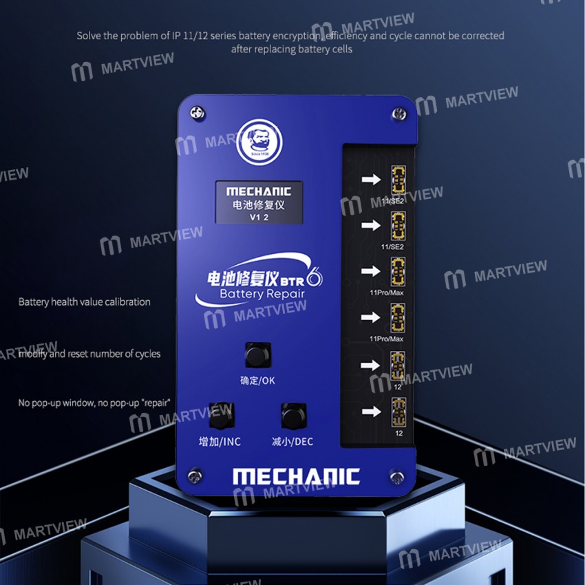 Mechanic BTR6 Battery Repair Instrument for iPhone 11 to 12 Series