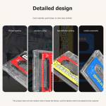 Orico 2.5-inch Max 4TB SATA to USB 3.0 Transparent Retro Tape Type SSD HDD Case