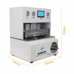 TBK-908 All in One Automatic Debubble Curved Screen OCA LCD Vacuum Laminator for Edge Screens