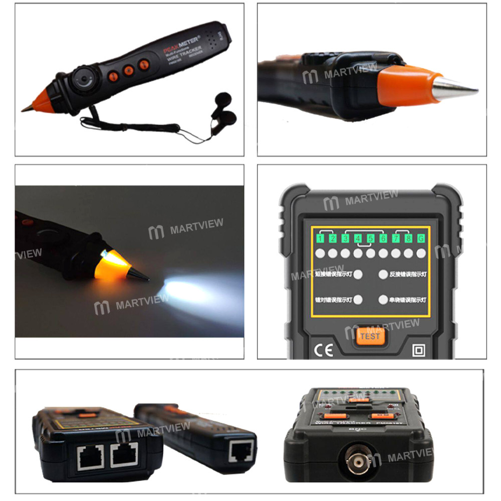 peakmeter ms6816-multifunction-wire-tracker-for-telecommunications-network-detection-5