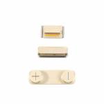 Replacement original side buttons mute volume power for iPhone 5s gold