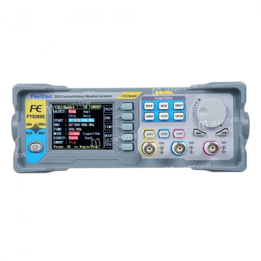 feelelec fy8300s-20m-20mhz-3-channel-arbitrary-waveform-signal-generator-with-ttl-level-vco-1