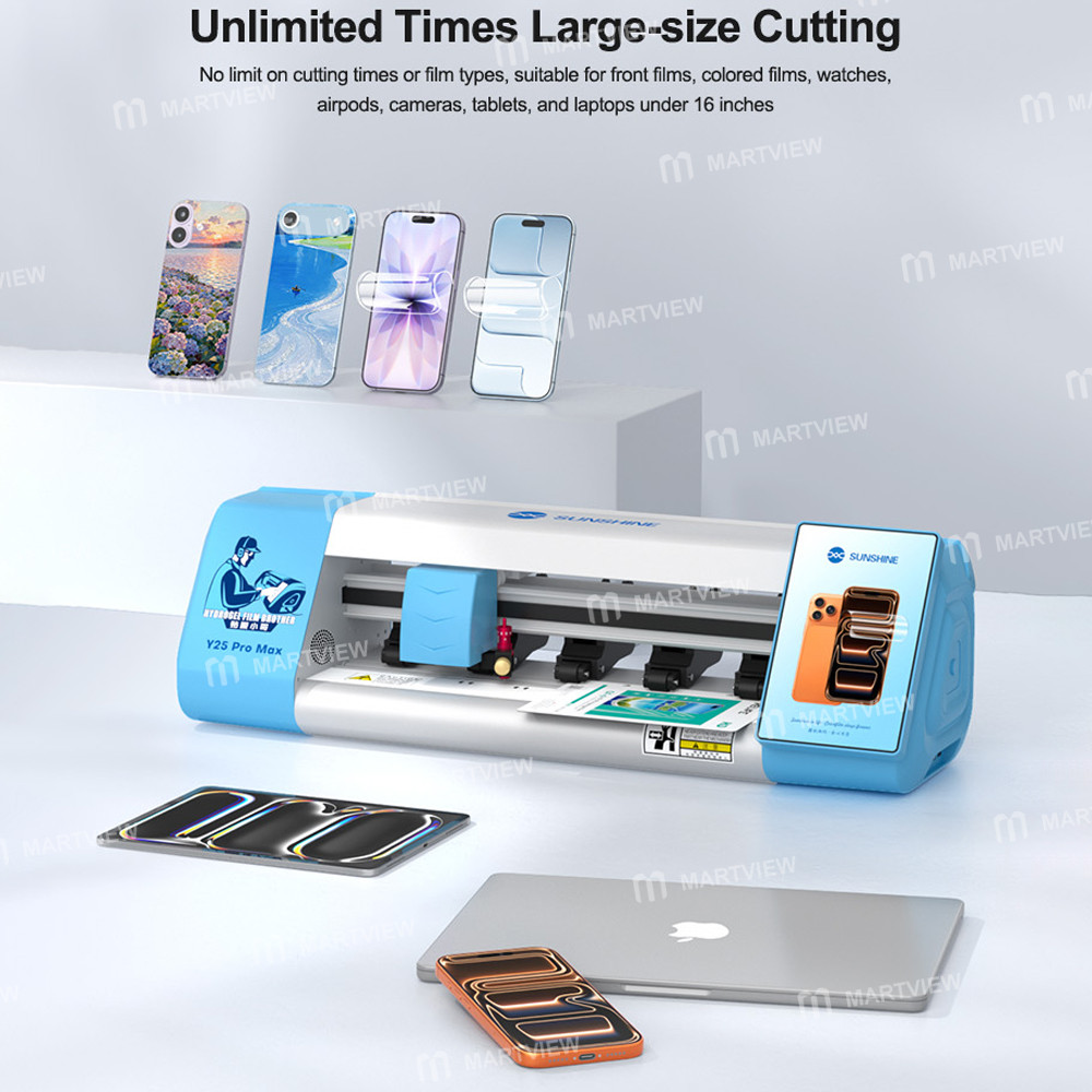 sunshine y25-pro-max-16-inch-unlimited-cycle-film-cutting-machine-with-7-inch-digital-touchscreen-9