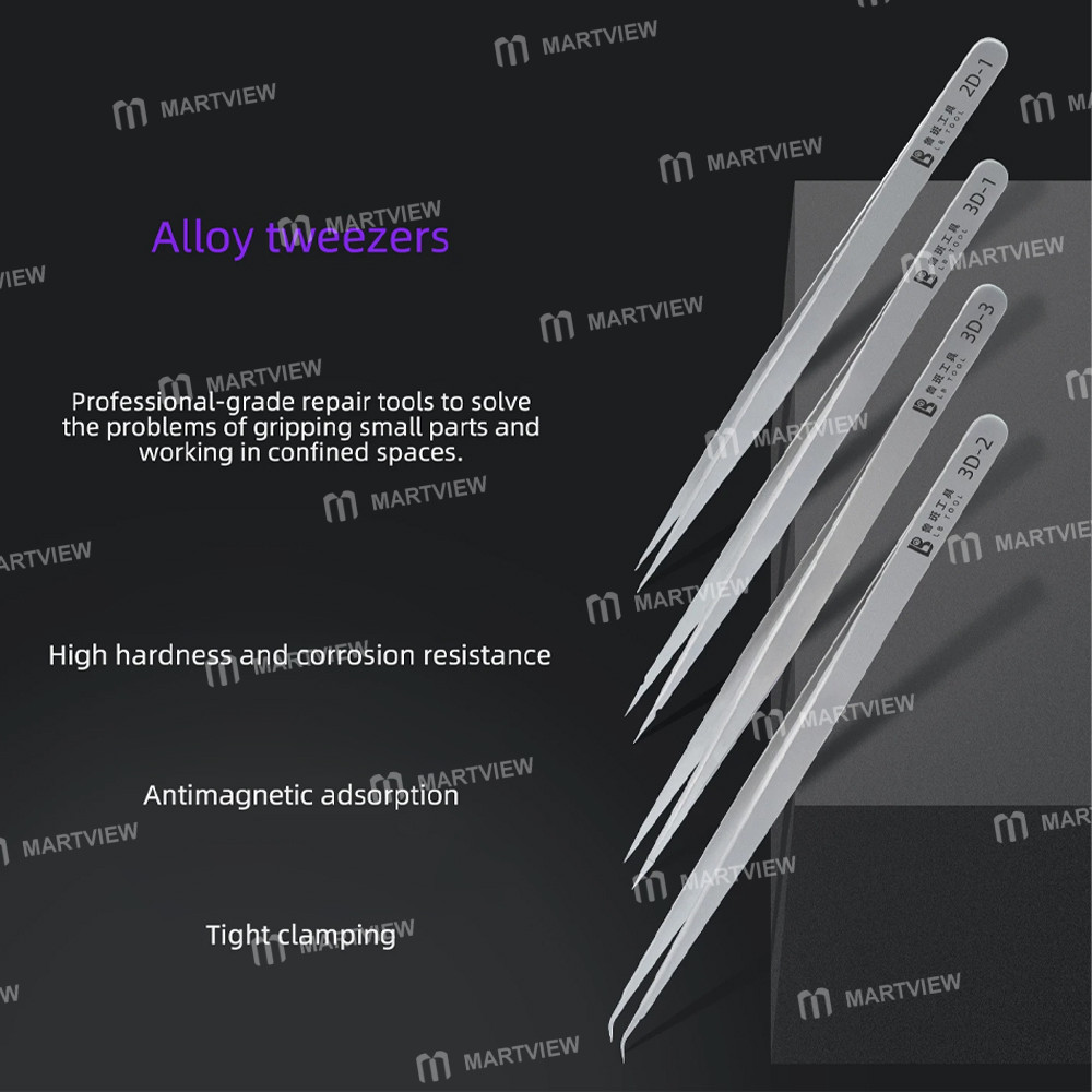 lb tool-2d-3d-non-magnetic-stainless-steel-flying-wire-alloy-tweezers-6