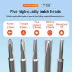 ycs y-101-5-in-1-2d-magnetic-precision-screwdriver-set-for-mobile-phone-repair-3