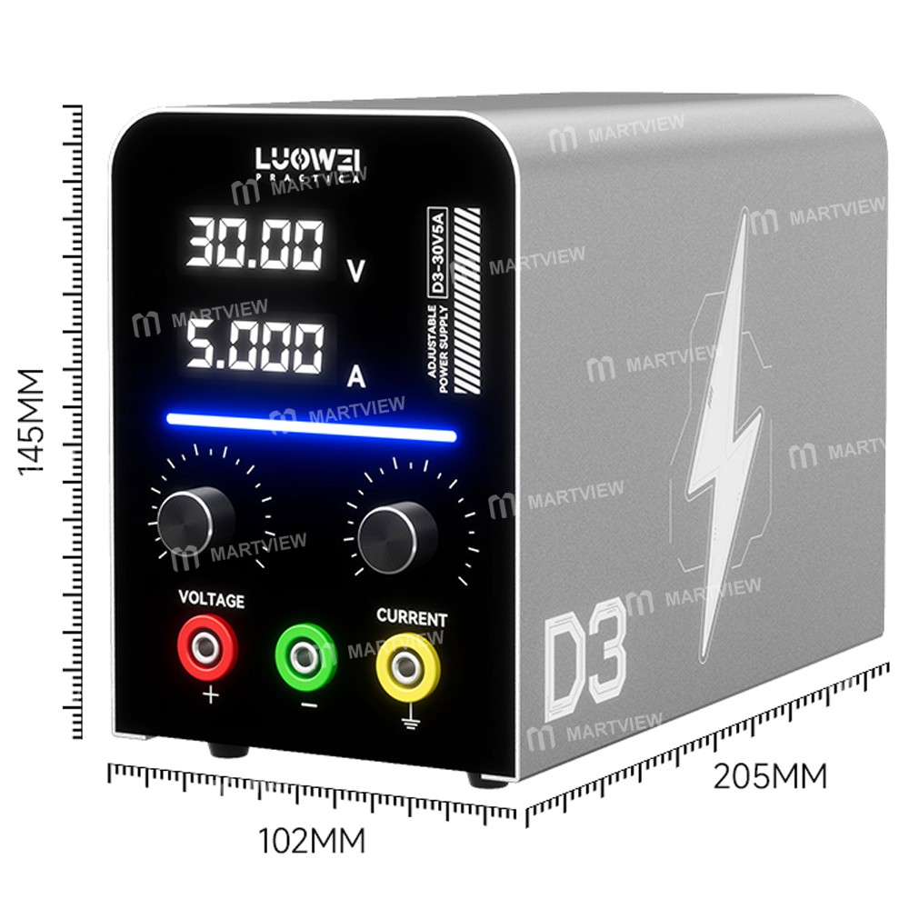 luowei d3-30v-5a-regulated-adjustable-digital-dc-power-supply-for-mobile-phone-repair-8