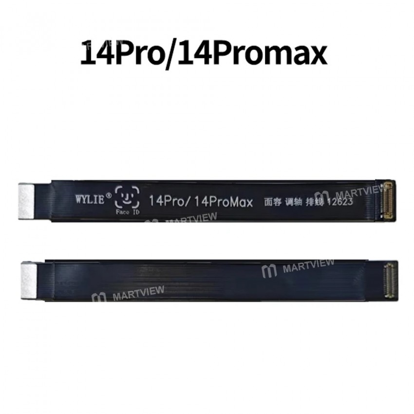 wylie face-id-alignment-lattice-extension-flex-cable-for-iphone-x-to-15pro-max-9