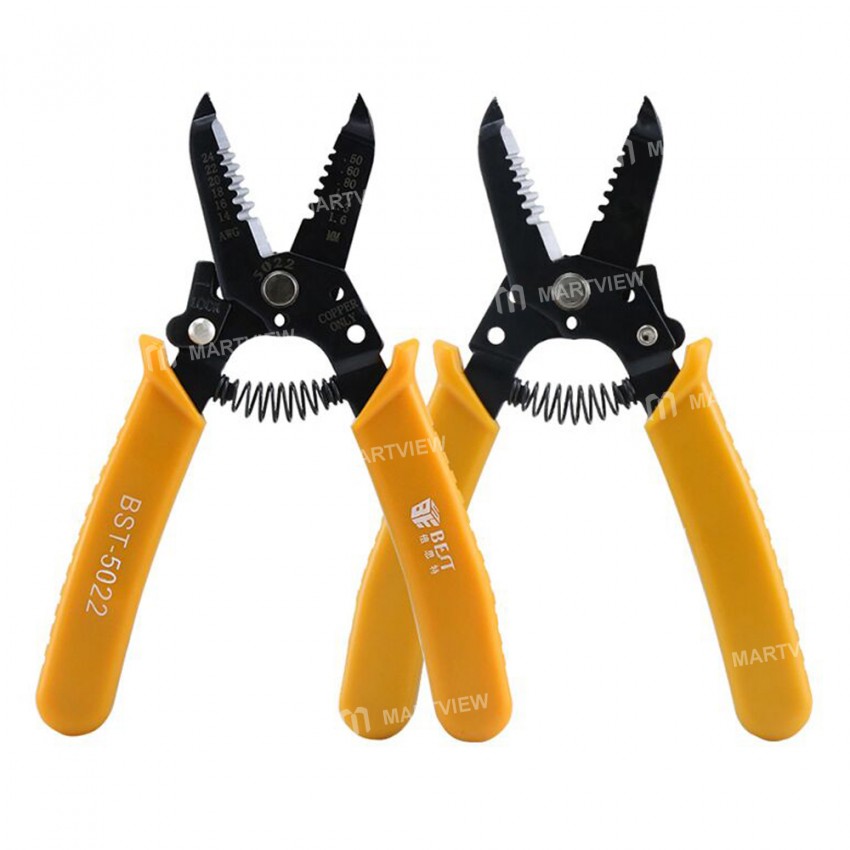 BST-5022 Portable 0.5-1.6mm Multi-function Precision Wire Stripper Pliers