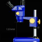 mechanic e3-b11-7x-60x-simul-focal-trinocular-stereo-zoom-microscope-with-b11-big-base-12