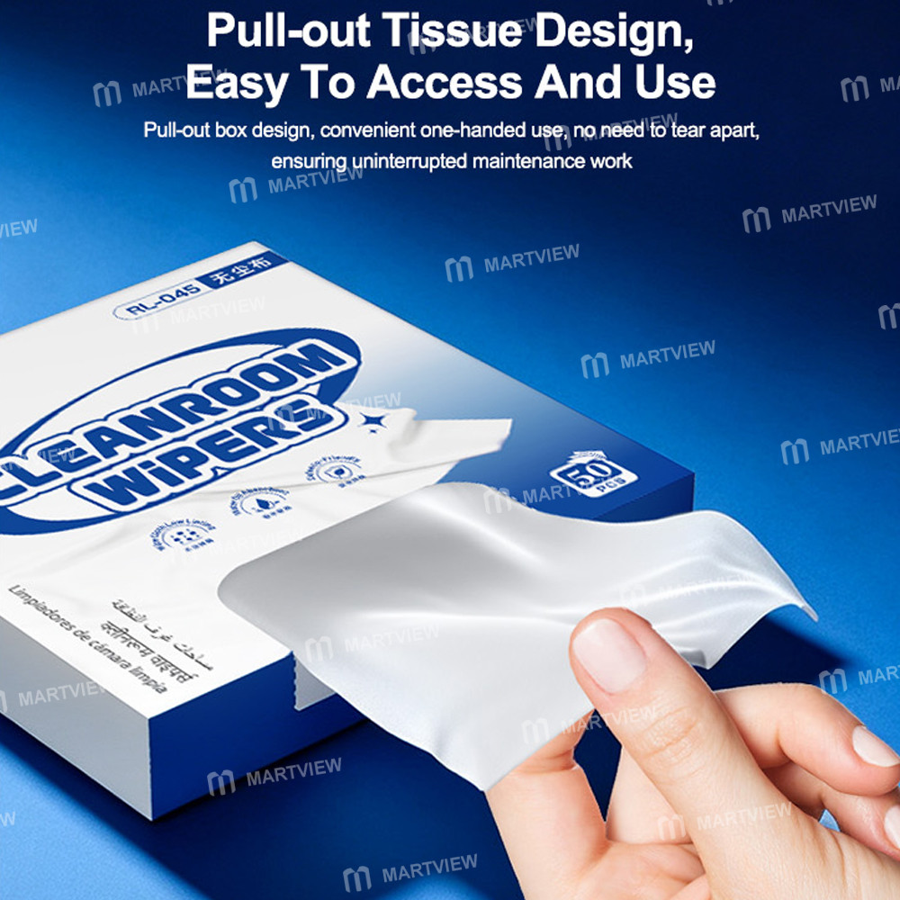 new update-relife-rl-045-boxed-ultra-fine-dust-free-cloth-specially-for-repair-cleaning--50pcs-12