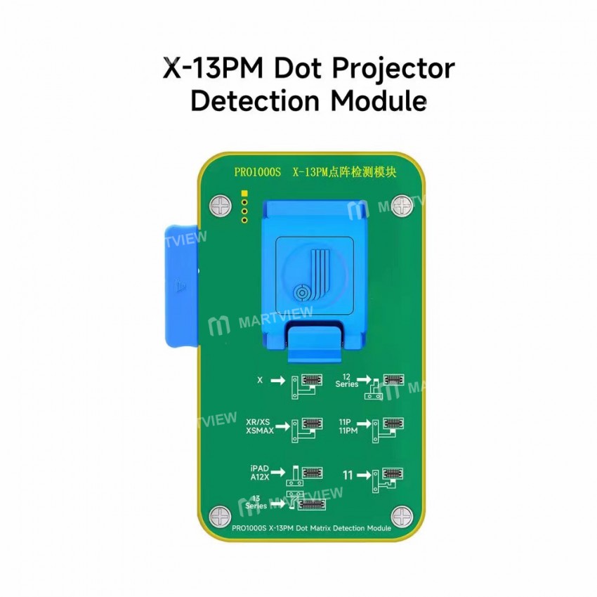 JCID PRO1000S Face Lattice Detection Module for iPhone X to 13Pro Max