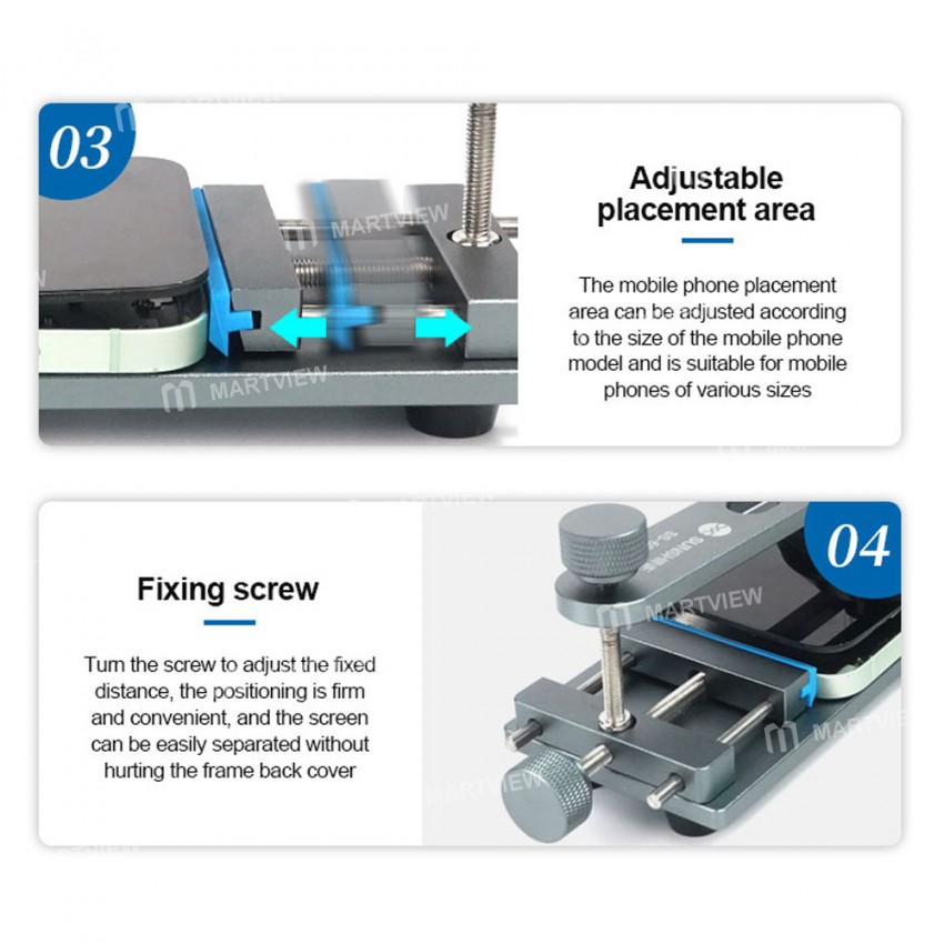 sunshine ss-601g-universal-unheated-lcd-screen-splitter-for-mobile-phone-repair-8