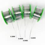 Quick 40g 0.3/0.4/0.5/0.6mm High Purity Superfine Solder Wire for Mainboard Fly Line Soldering Repai