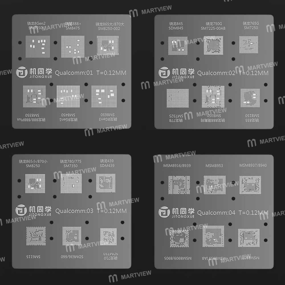 jtx t4-universal-chips-glue-removal-and-tin-planting-platform-set-12