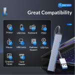 Orico AH-A13/AH-A12F Aluminum Alloy 4-Port USB 3.0 HUB OTG Adapter for Laptop/Desktop Computer