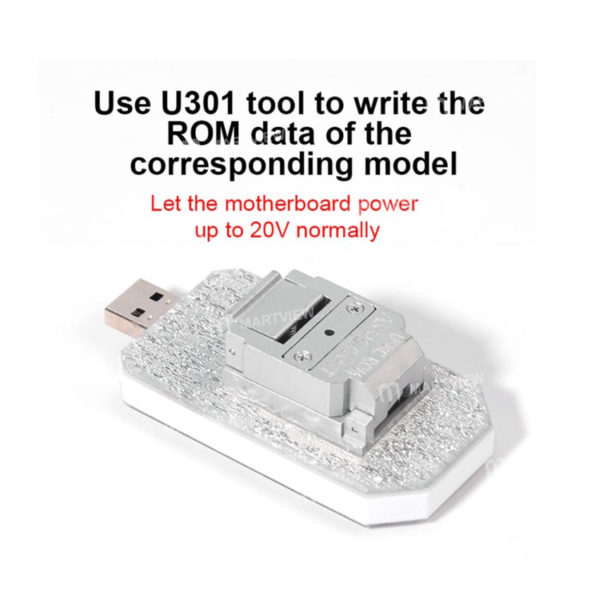 BY-U301 Read and Write USB_C ROM Chip Data Assistant for Macbook Voltage Recovery