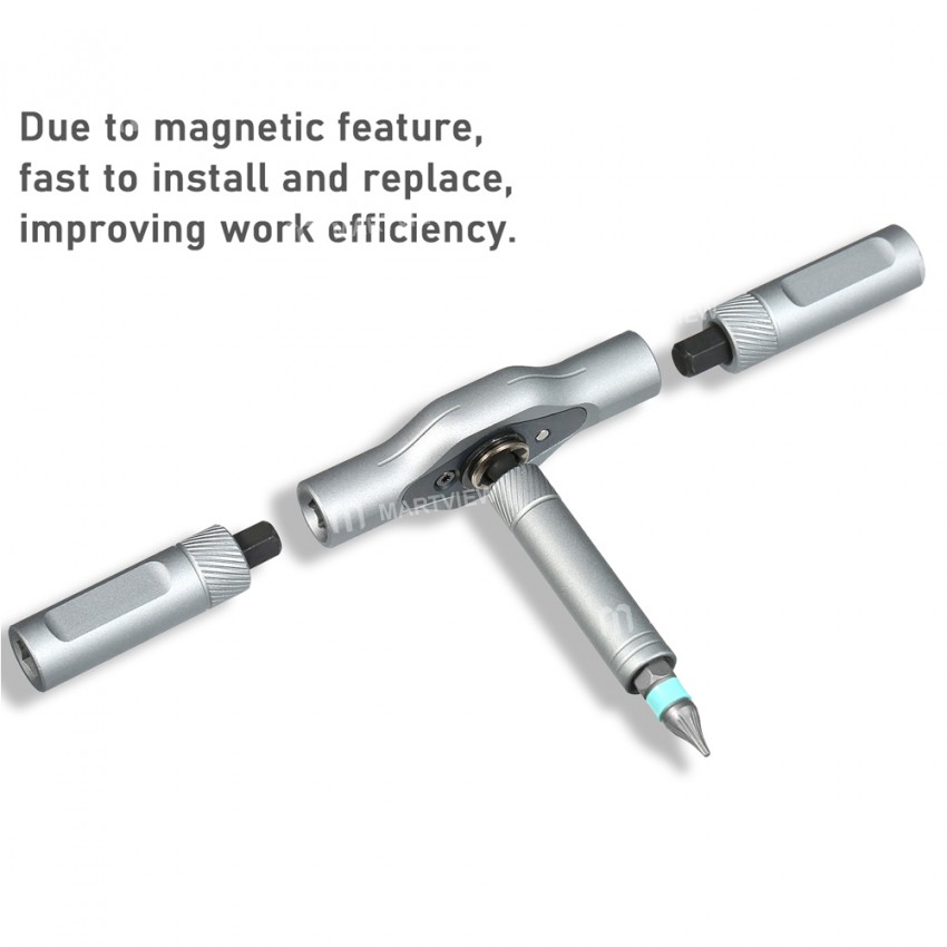 RS1 24-in-1 Multipurpose Ratchet Magnetic Screwdriver Wrench Set