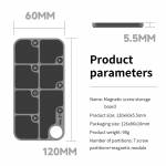 18 kinds-7-zone-alloy-magnetic-combination-screw-storage-pad-7