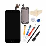Replacement iPhone 6 LCD with spareparts home button earphone camera etc black