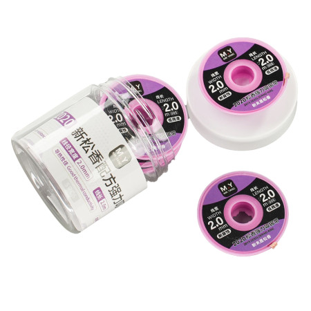 Mr.Yang 2015 / 2020 2.0mm Width Rosin-Coated High-Strength Solder Wick