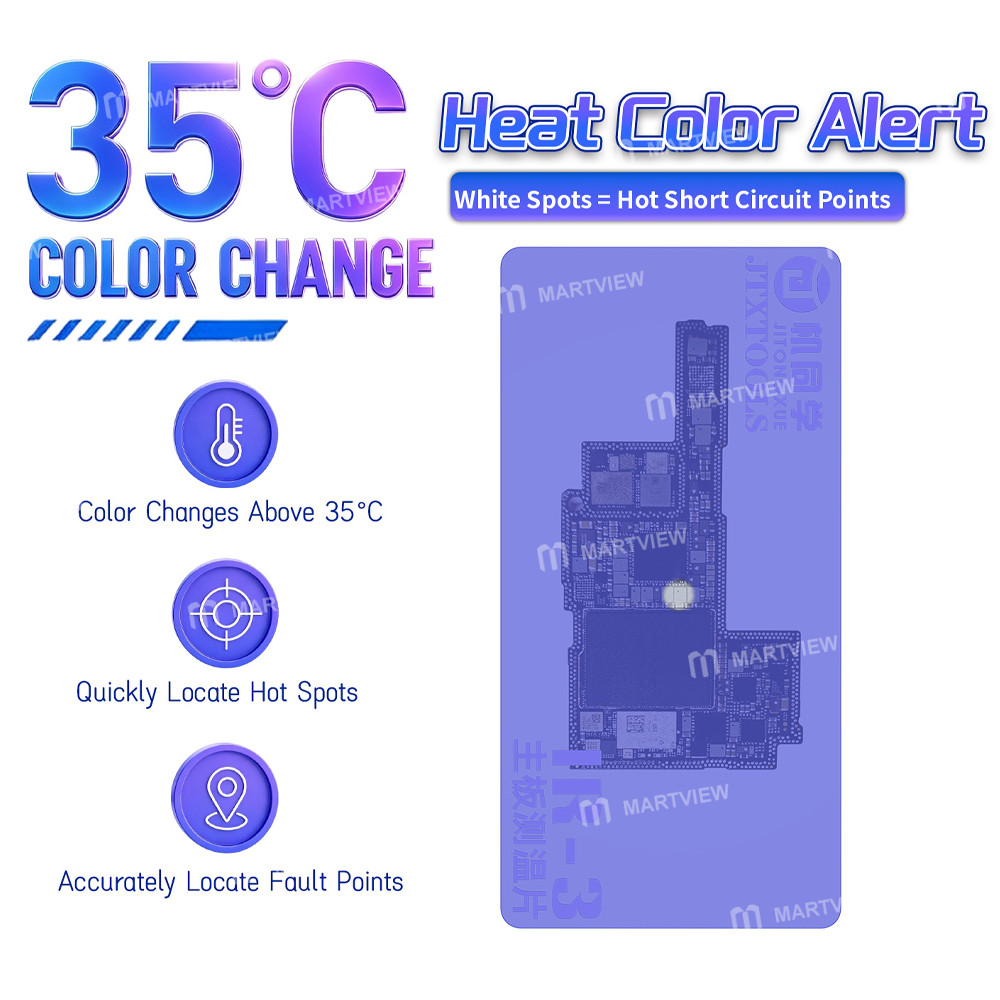 jtx ir-3-motherboard-short-circuit-finder-pad-35c-color-change-indicator-3