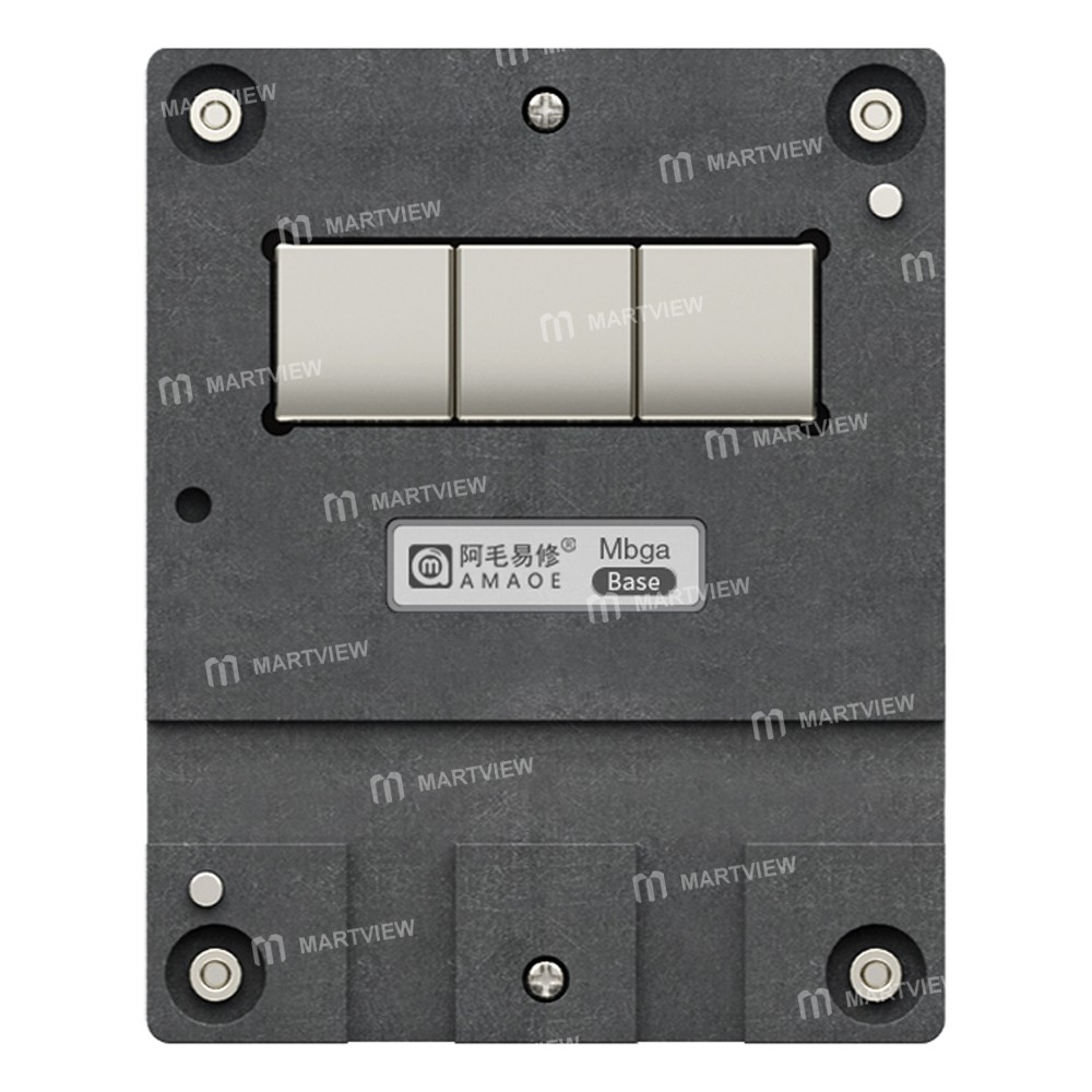 amaoe mbga-b3-memory-7-in-1-bga-reballing-stencil-platform-for-phone-memory-nand-pcie-emmc-2