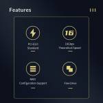 Orico PM2TS6 M.2 M Key to 6 Ports SATA 3.0 PCI-E Expansion Adapter Card