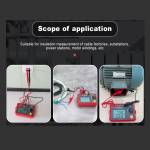 UNI-T UT502C 20G? 2500V High Precision Insulation Resistance Tester with Auto Range Backlight