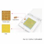 Dot Matrix IC Set Chip + Capacitance + Flexible Cable for iPhone X / Xs /  Xs Max / 11 / 11 Pro / 11