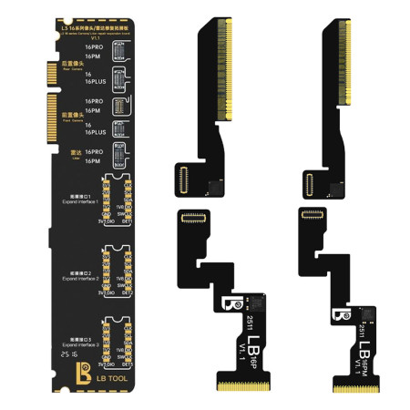 Luban L3 Camera Lidar Repair Board & Wide Angle Repair Line for iPhone 16 Series