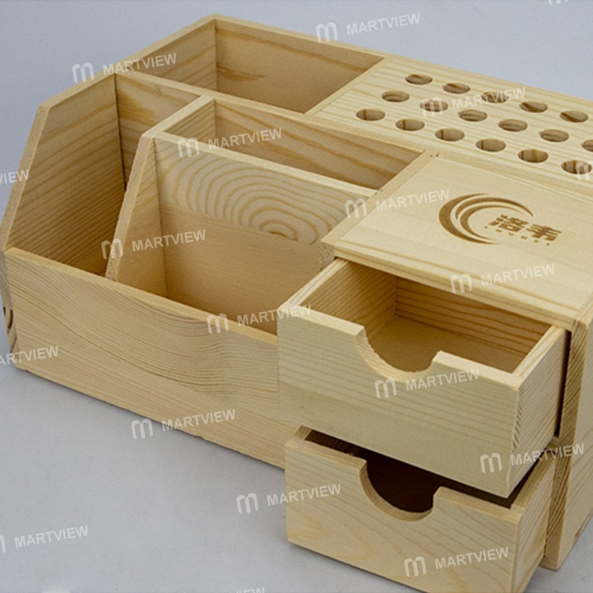 Luowei Mobile Phone Repair Desktop Wooden Storage Box