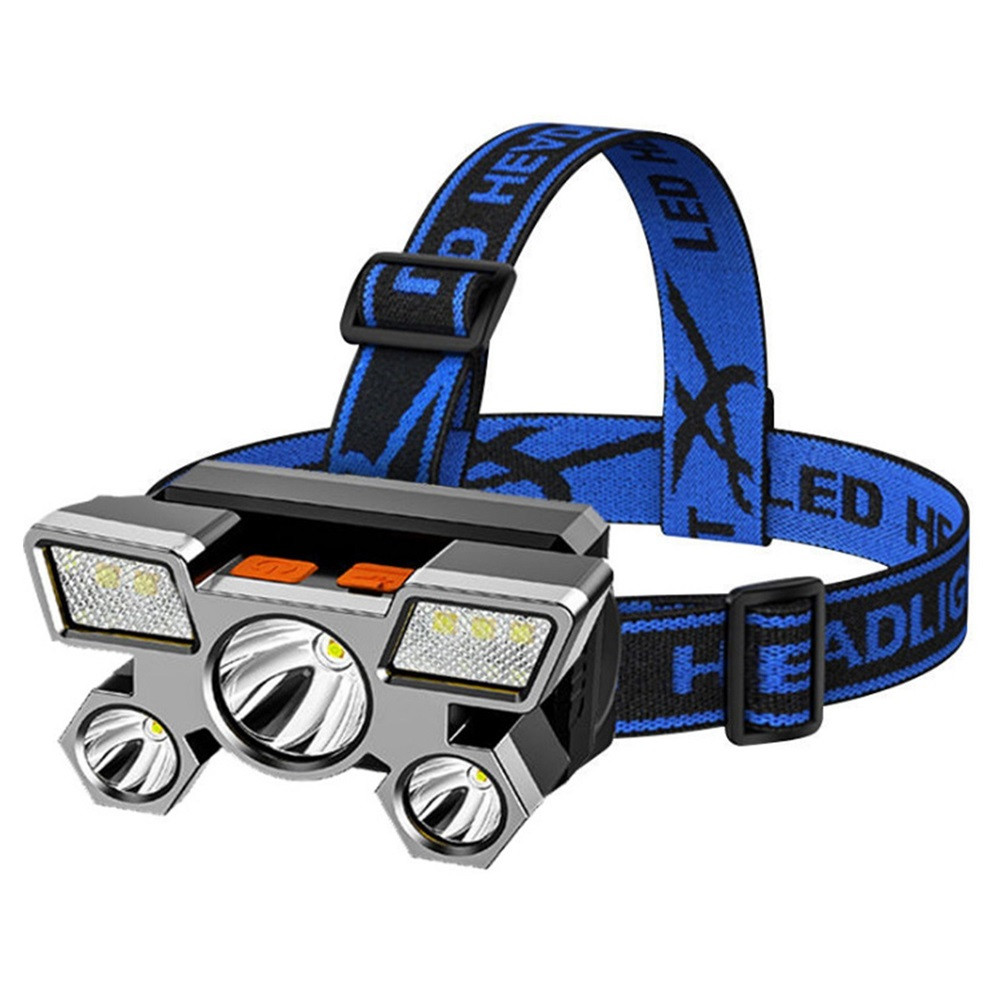 headlamp usb-rechargeable-ultra-bright-5-led-4-modes-1
