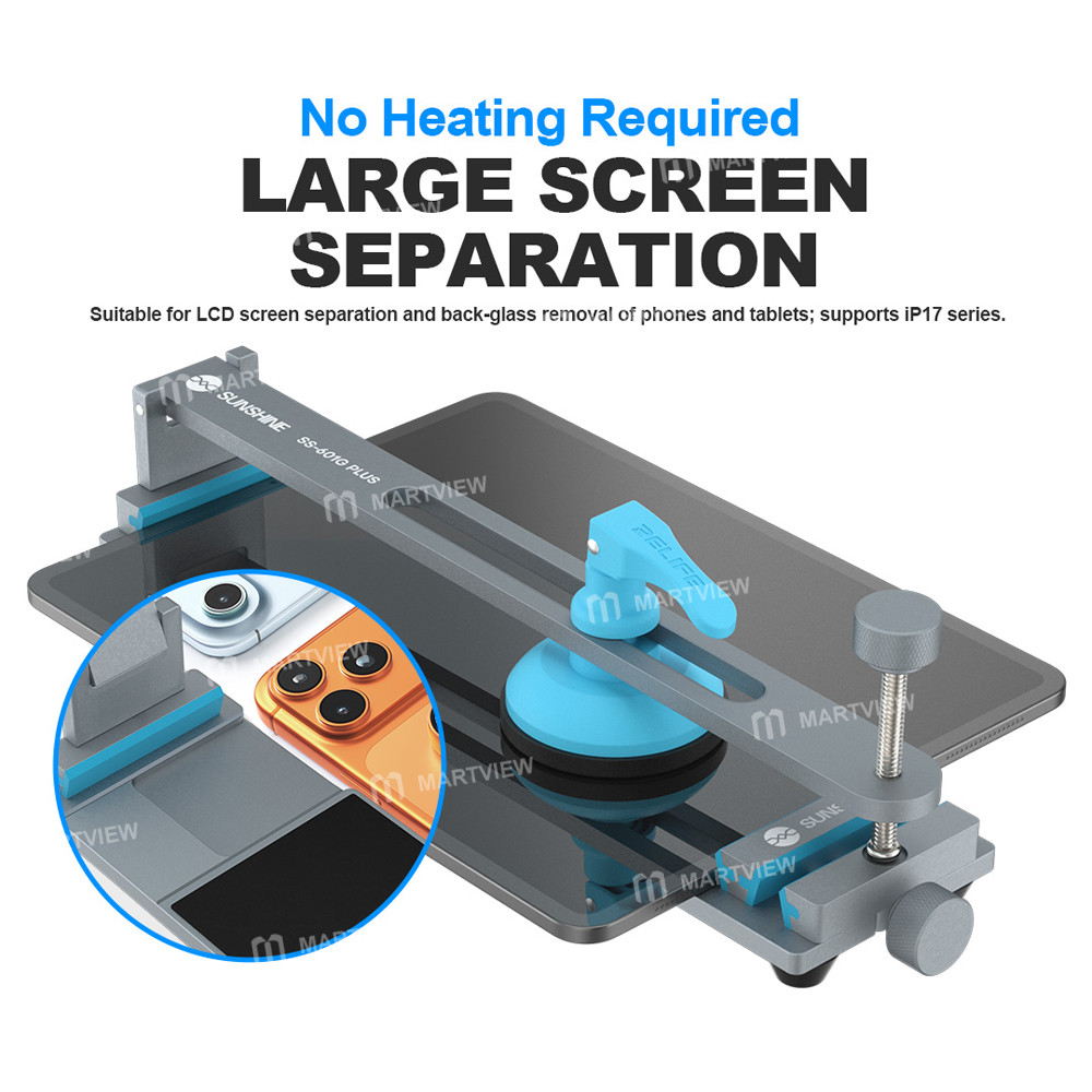 sunshine ss-601g-plus-multifunctional-heating-free-lcd-screen-separator-support-iphone-17-series-7