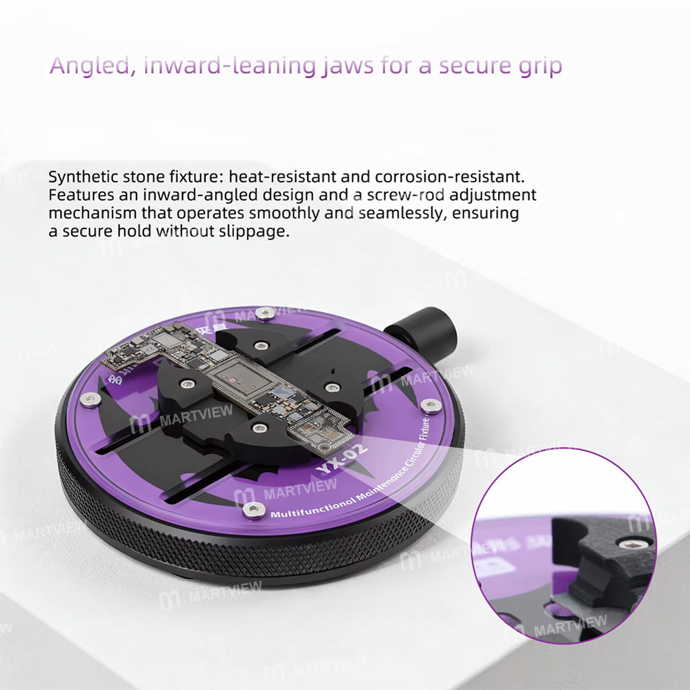 lb tool-yx-02-360-rotation-multifunctional-motherboard-pcb-repair-circular-fixture-7