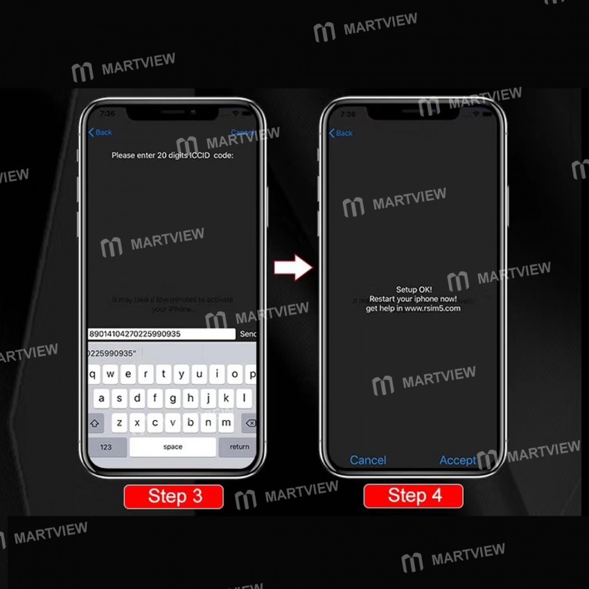 R-SIM12+ V16 Smart Cloud Card ICCID Auto unlock IOS 12.2 for iPhone Xs / X / 8 Plus / 8 / 7 / 7 Plus